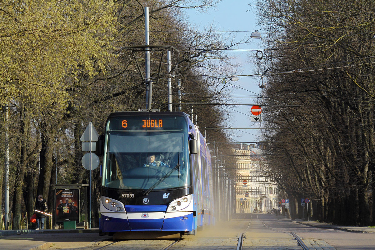 Рига, Škoda 15T ForCity Alfa Riga № 57093