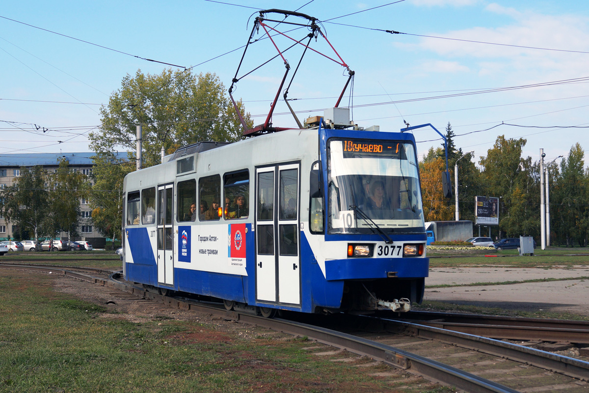Барнаул, Tatra B3DM КВР Барнаул № 3077