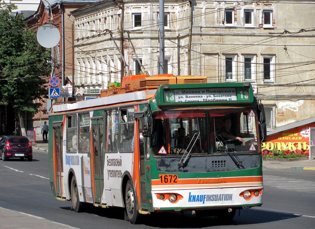 Нижний Новгород, ЗиУ-682Г-016.03 № 1672 Нижний Новгород, ЗиУ-682Г-016.03 № 1672