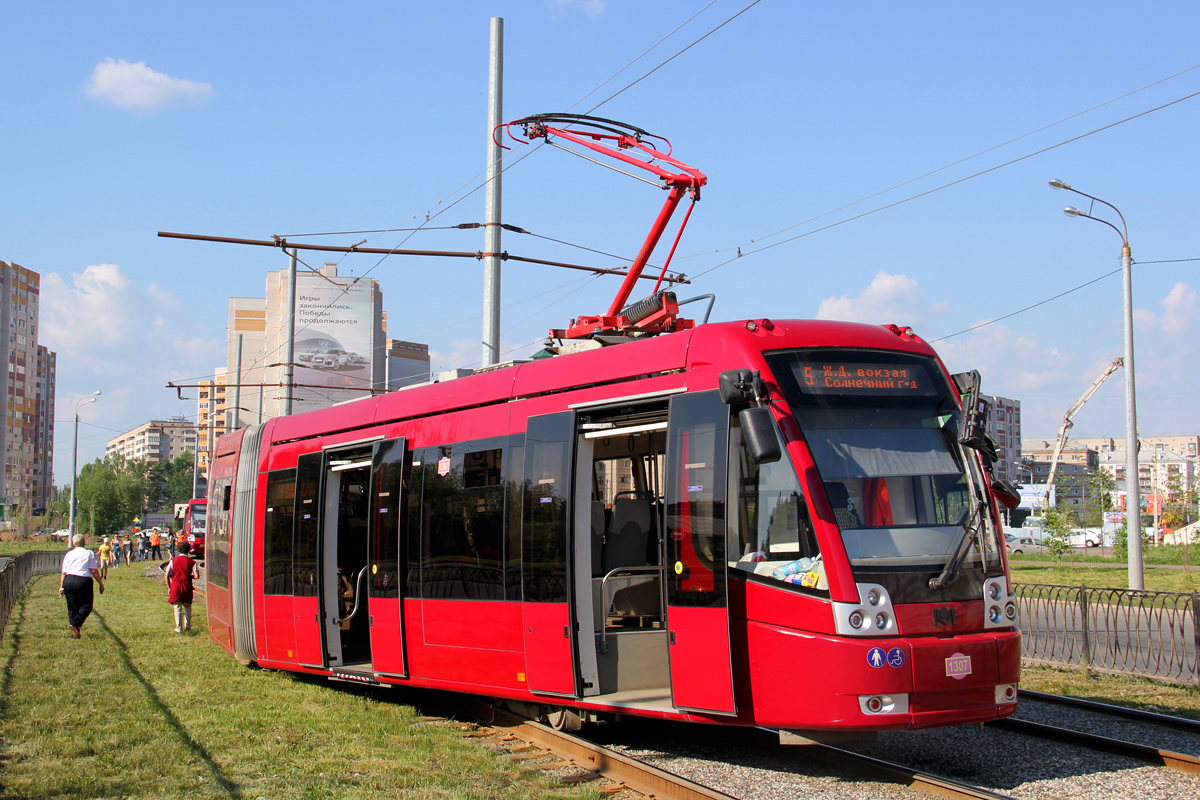 Казань, БКМ 84300М № 1307; Казань — Сходы Казань, БКМ 84300М № 1307; Казань — Сходы