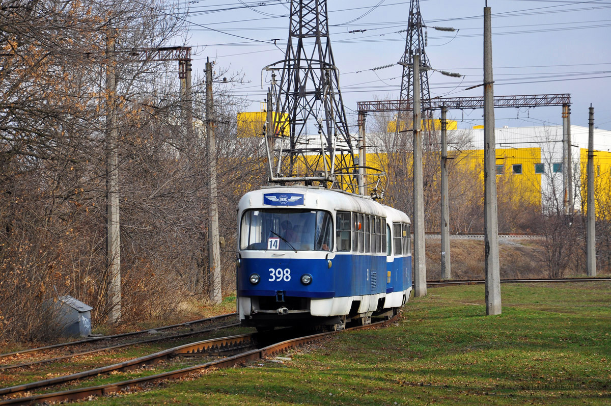 Запорожье, Tatra T3SU № 398; Запорожье, Tatra T3SU № 399