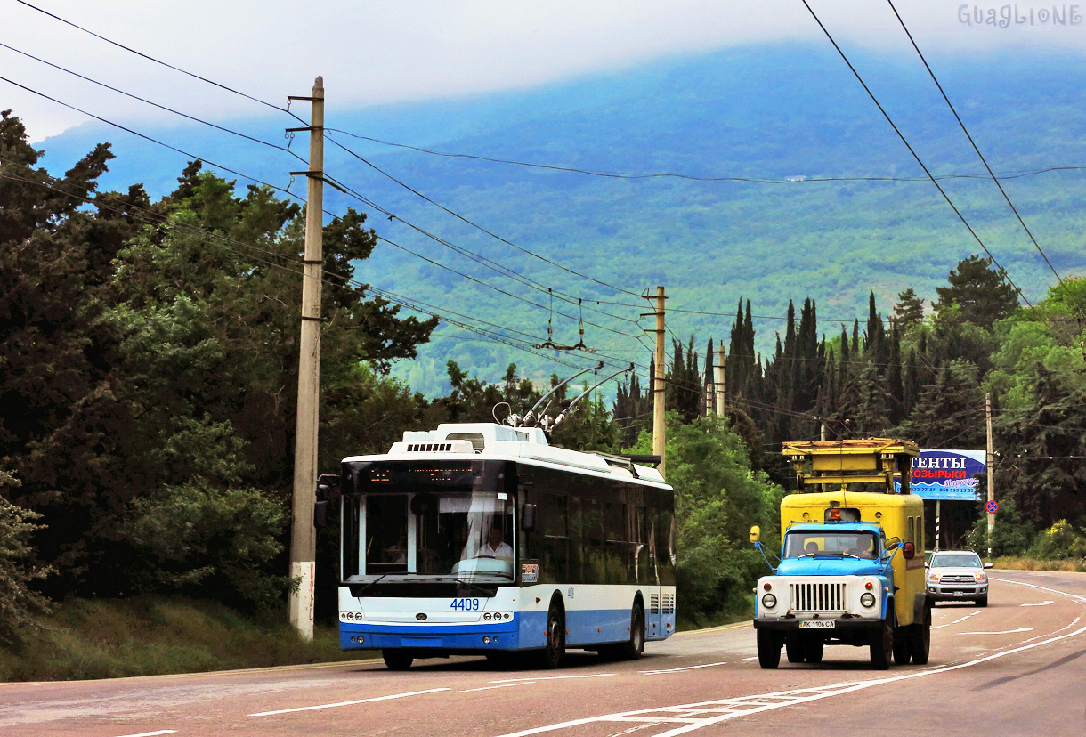 Крымский троллейбус, Богдан Т70115 № 4409; Крымский троллейбус — Служебный автотранспорт предприятия