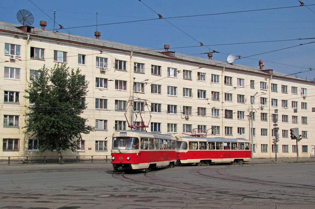 Екатеринбург, Tatra T3SU № 215 Екатеринбург, Tatra T3SU № 215