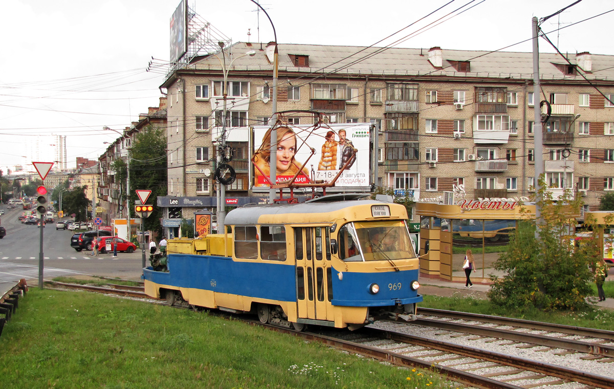 Екатеринбург, Tatra T3SU (двухдверная) № 969