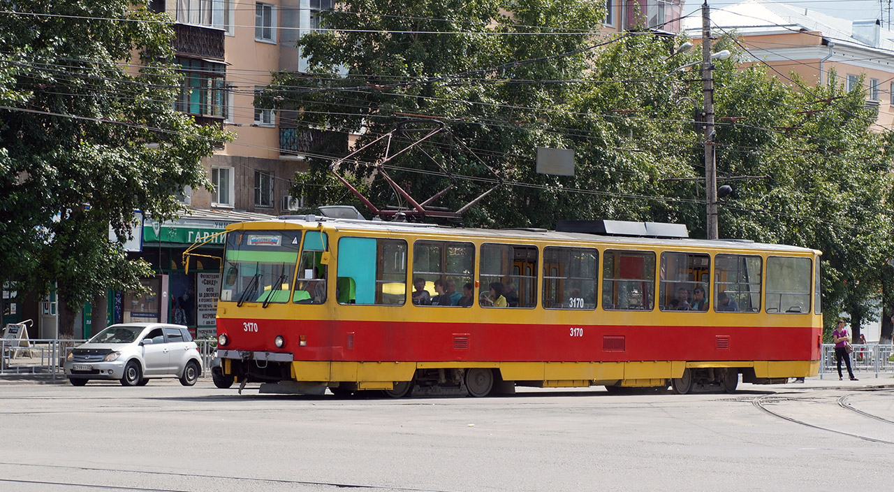 Барнаул, Tatra T6B5SU № 3170