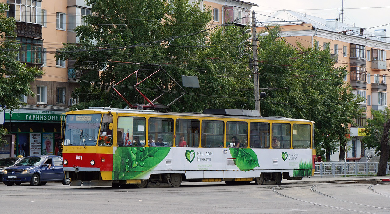 Барнаул, Tatra T6B5SU № 1007