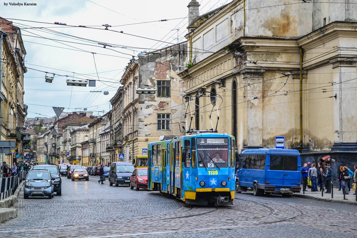Львов, Tatra KT4SU № 1139