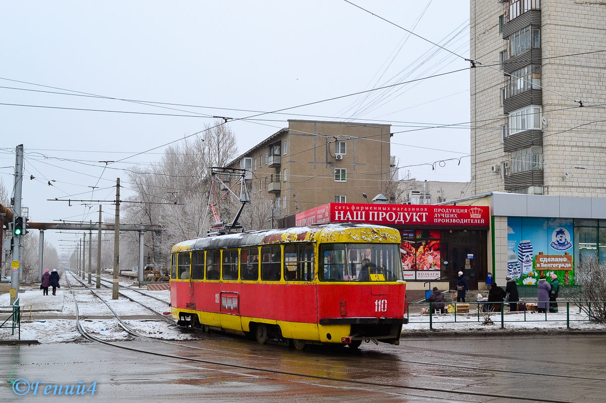 Волжский, Tatra T3SU № 110