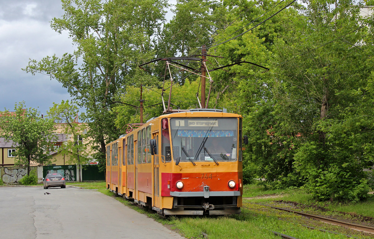 Екатеринбург, Tatra T6B5SU № 764