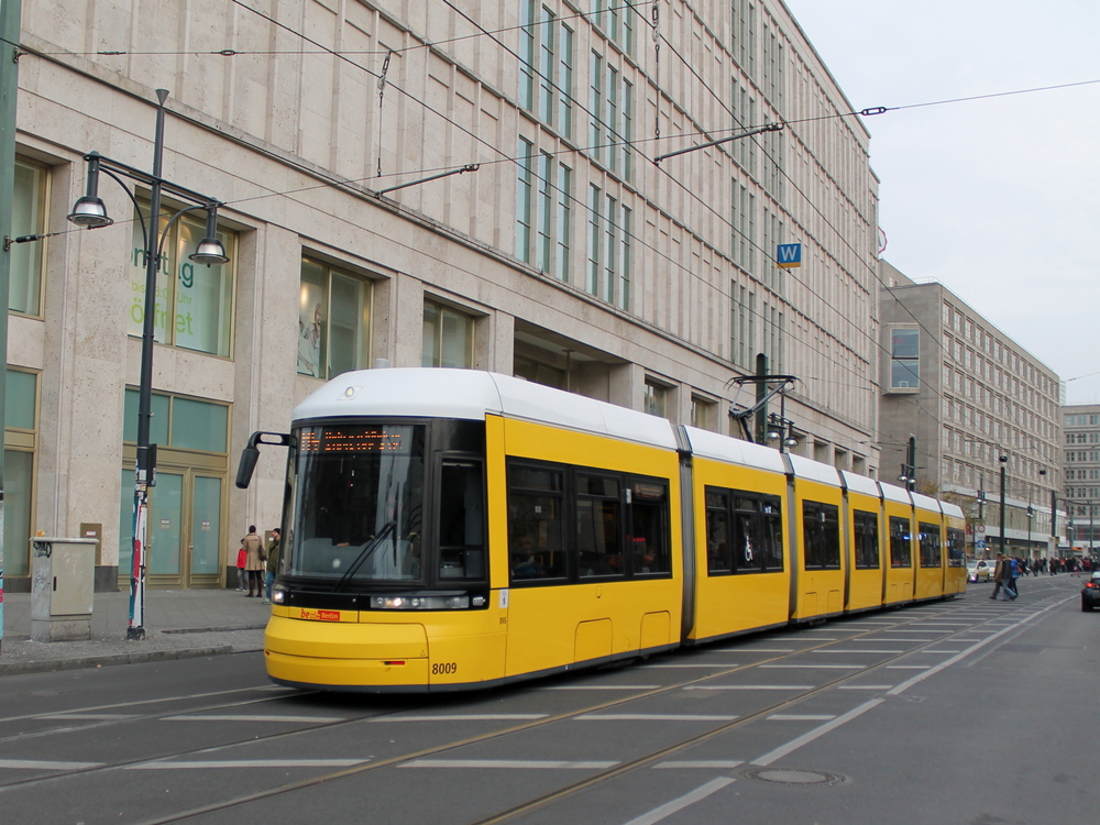 Берлин, Bombardier Flexity Berlin (GT8-08ER/F8E) № 8009