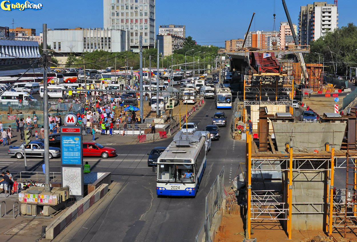 Москва, МТрЗ-52791 «Садовое Кольцо» № 2024 Москва, МТрЗ-52791 «Садовое Кольцо» № 2024