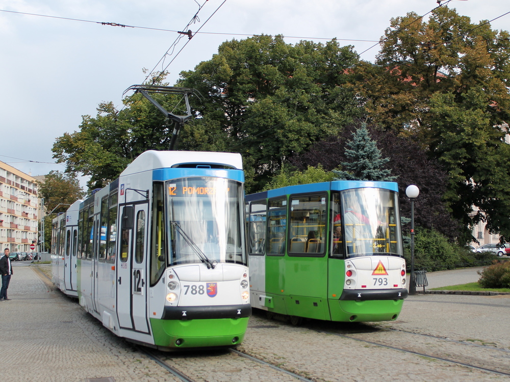 Шчэцін, Konstal 105N2k/2000 № 788; Шчэцін, Protram 105N2k/2000 № 793