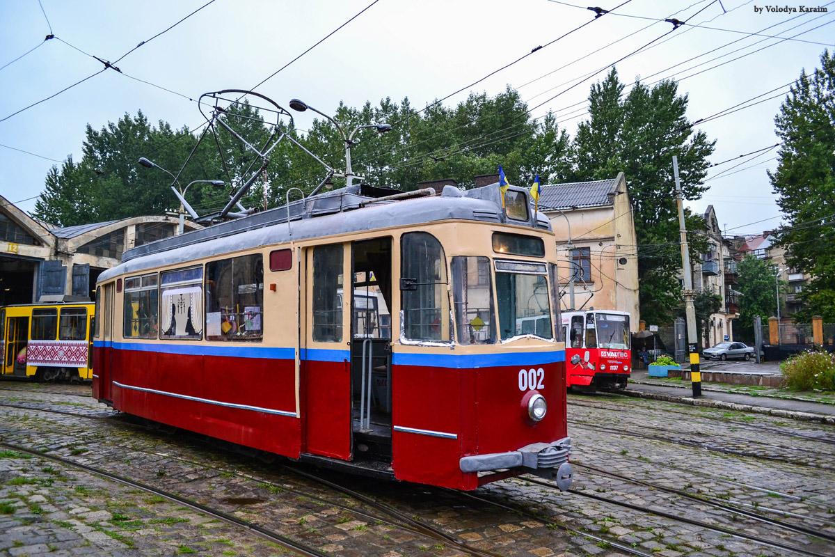 Львов, Gotha T59E № 002; Львов — Парад трамваев по случаю 23 годовщины Независимости Украины
