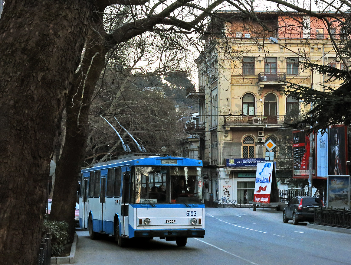 Крымский троллейбус, Škoda 14Tr11/6 № 6153