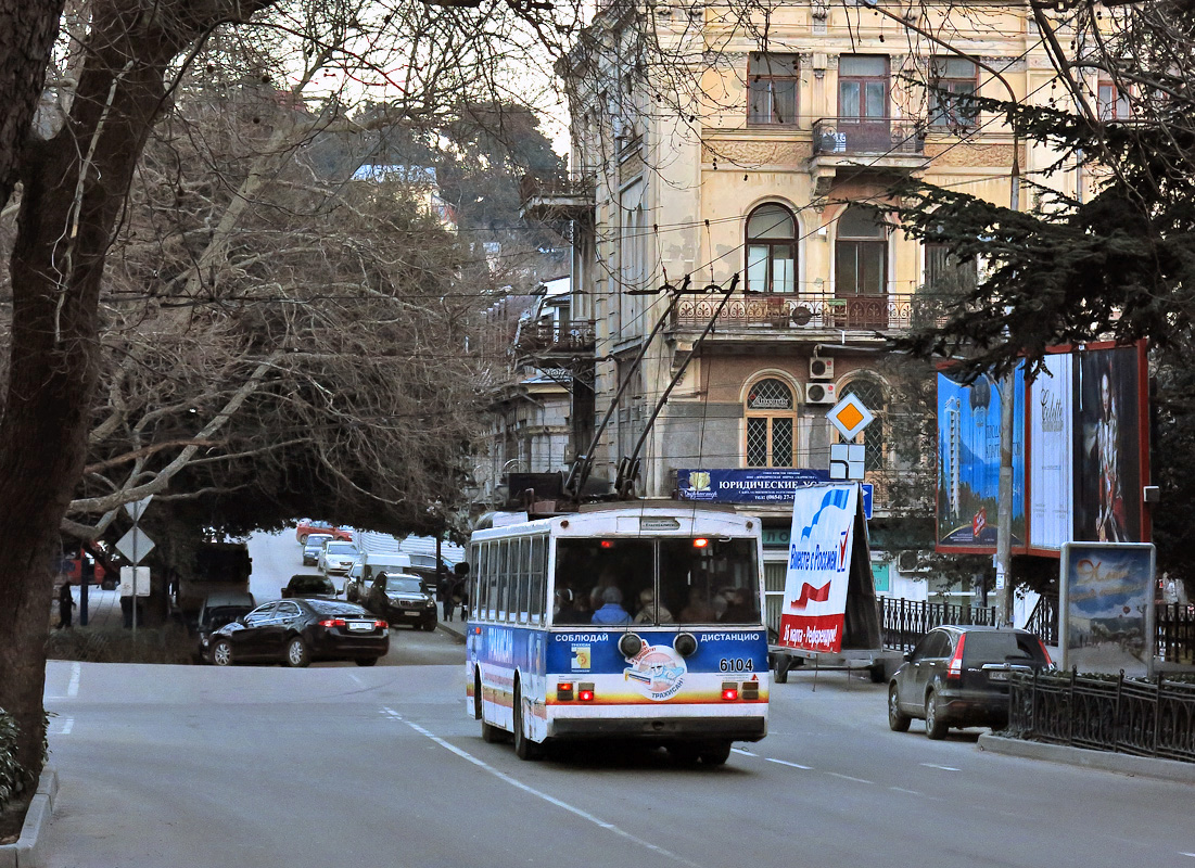 Кримський тролейбус, Škoda 14Tr89/6 № 6104