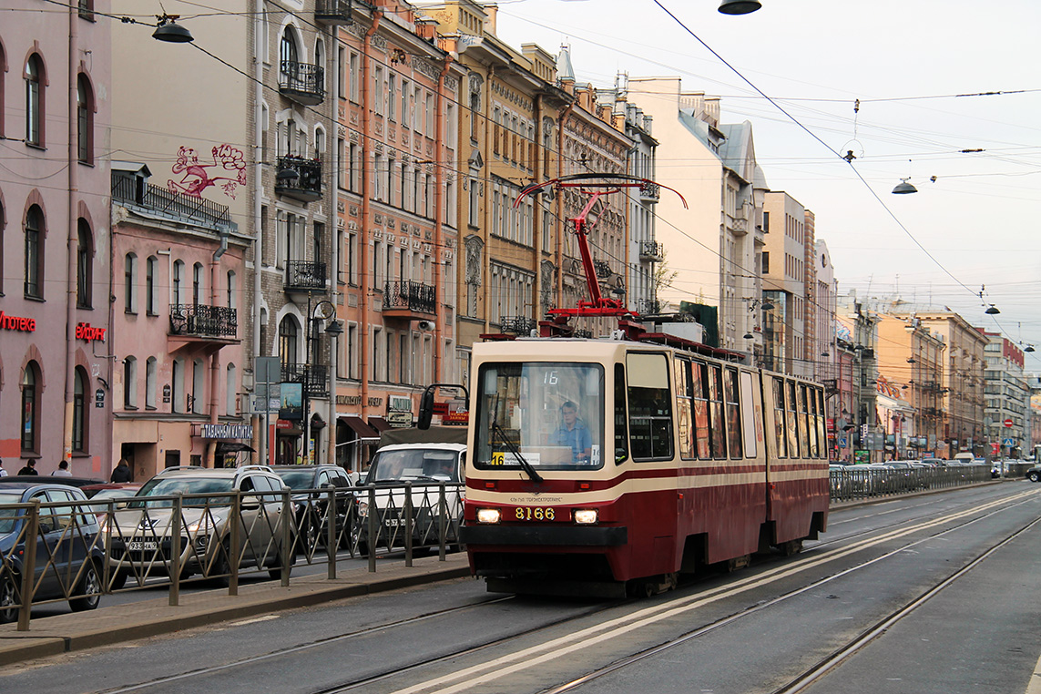 Санкт-Петербург, ЛВС-86К № 8166