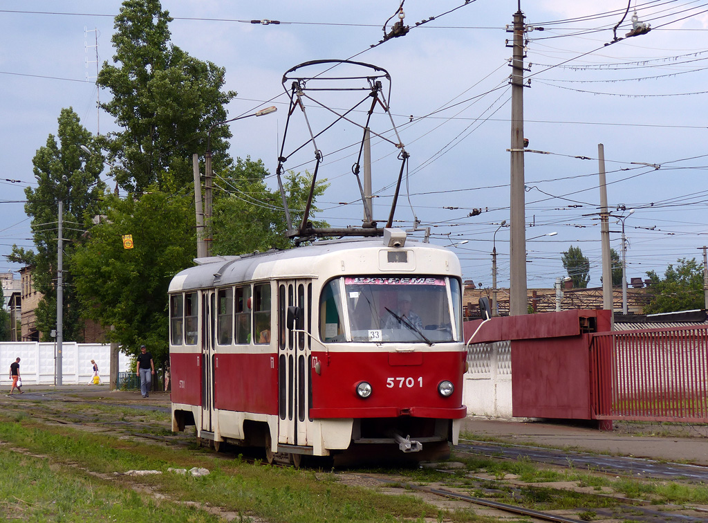 Киев, Tatra T3SU № 5701
