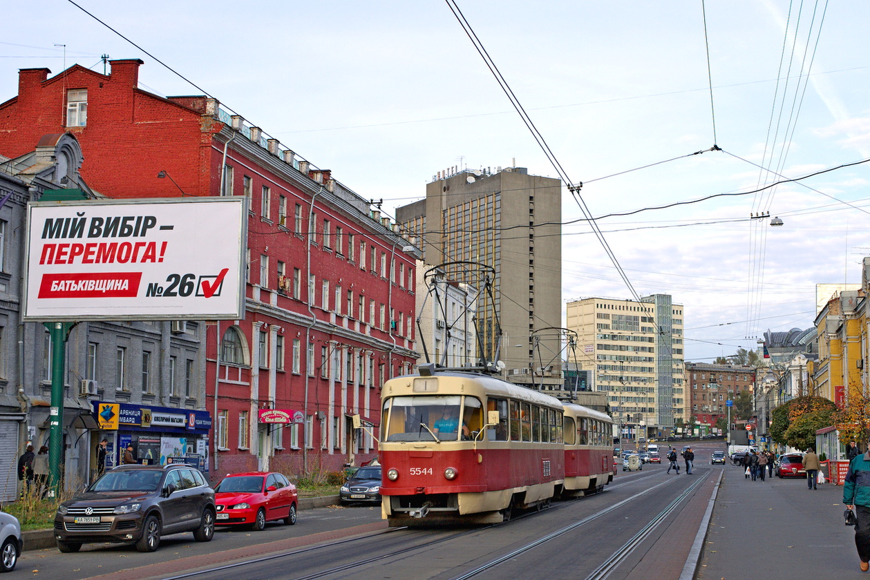 Киев, Tatra T3SU № 5544