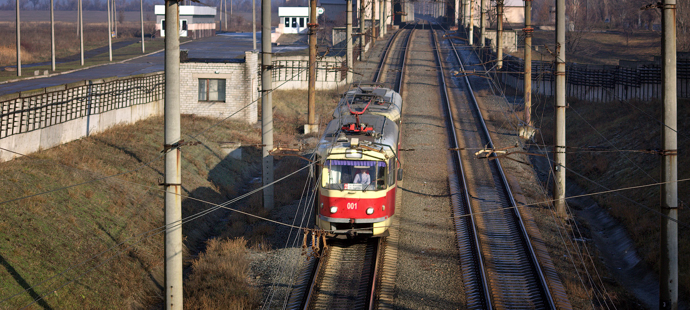 Кривой Рог, Tatra T3R.P № 001