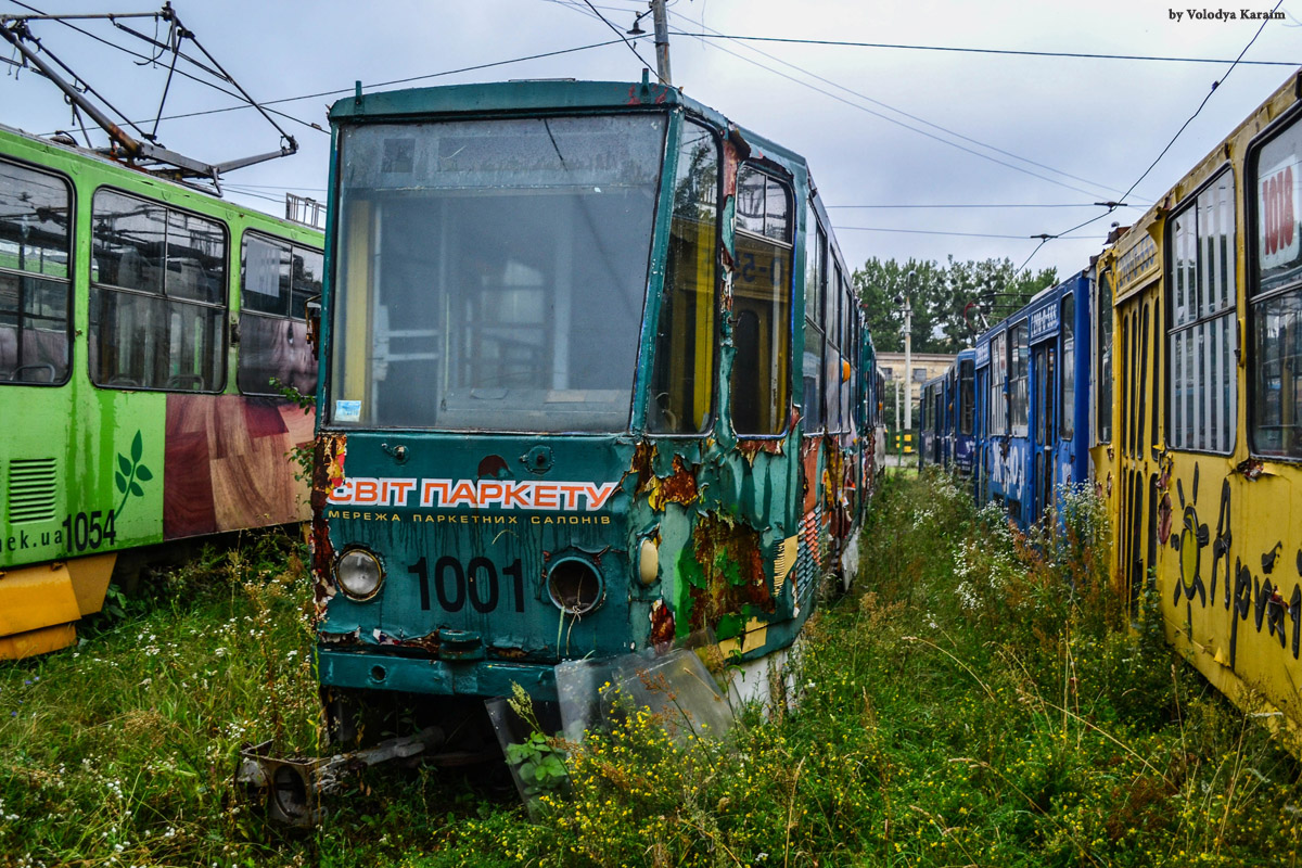 Львов, Tatra KT4SU № 1001