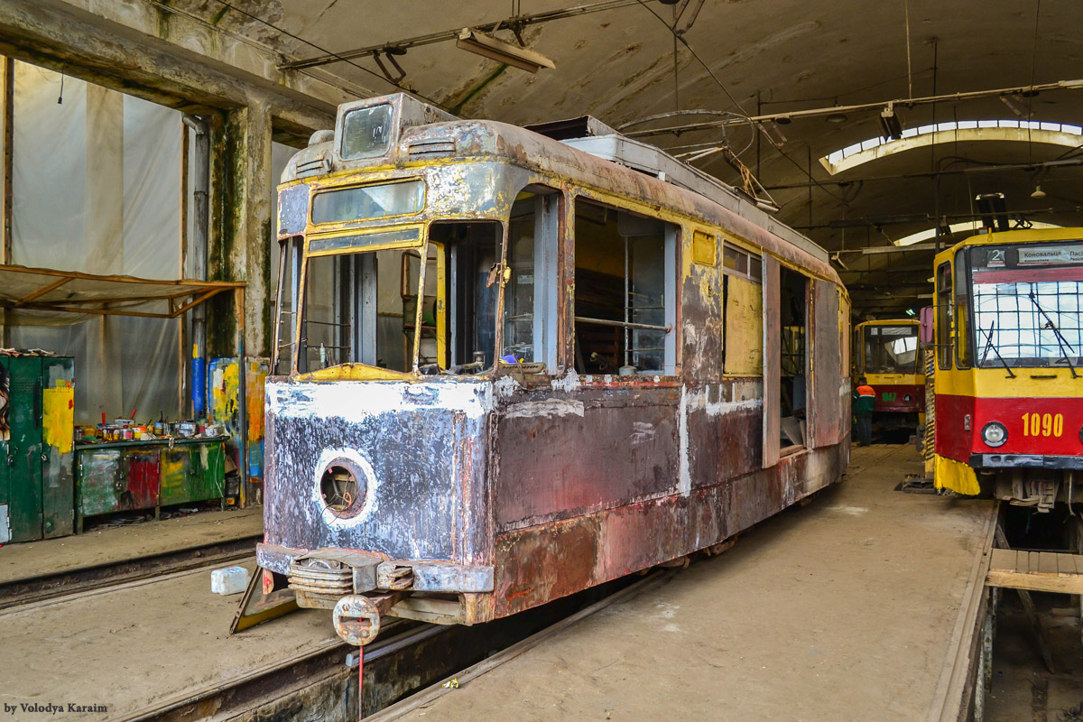 Львов, Gotha T59E № 002; Львов — Восстановление экспонатов для музея транспорта