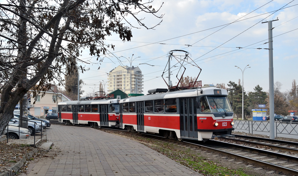 Краснодар, Tatra T3SU КВР ТРЗ № 023; Краснодар, Tatra T3SU КВР ТРЗ № 013
