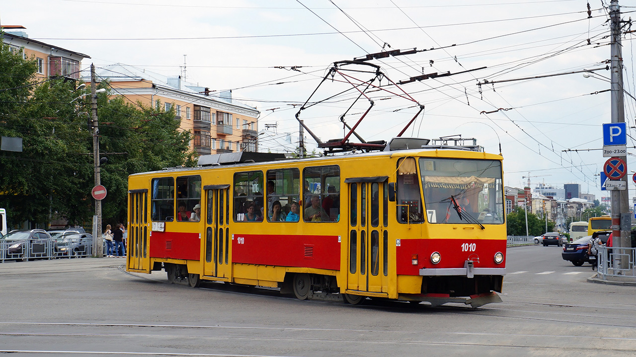 Барнаул, Tatra T6B5SU № 1010