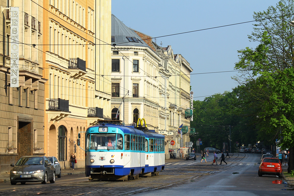 Рига, Tatra T3A № 51612