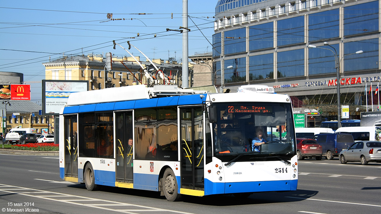 Санкт-Петербург, Тролза-5265.00 «Мегаполис» № 2514