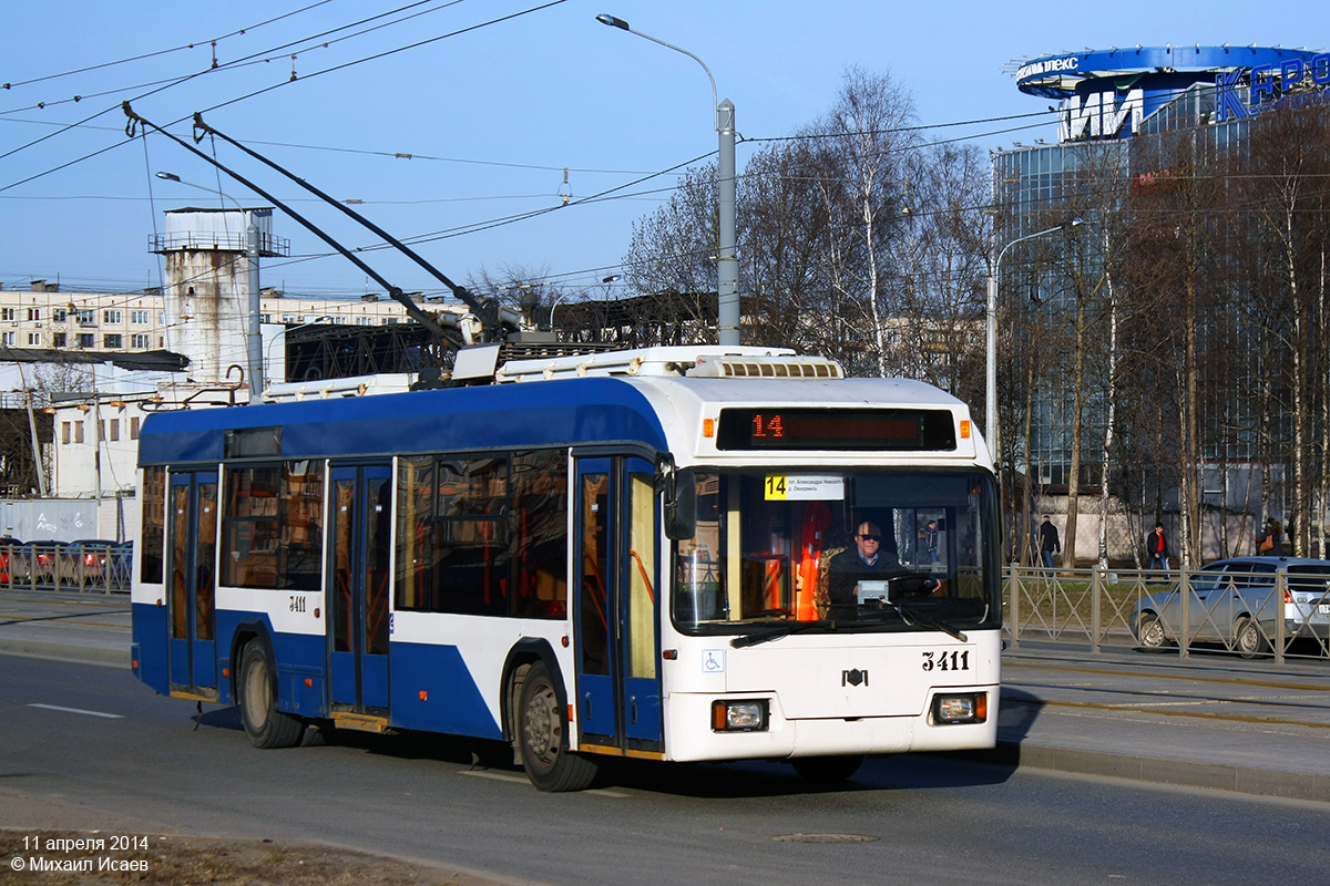 Санкт-Петербург, БКМ 321 № 3411