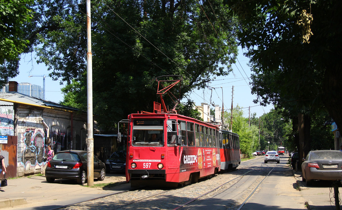 Краснодар, 71-605 (КТМ-5М3) № 597