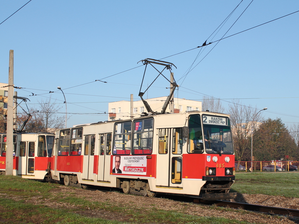 Ченстохова, Konstal 105Na № 685