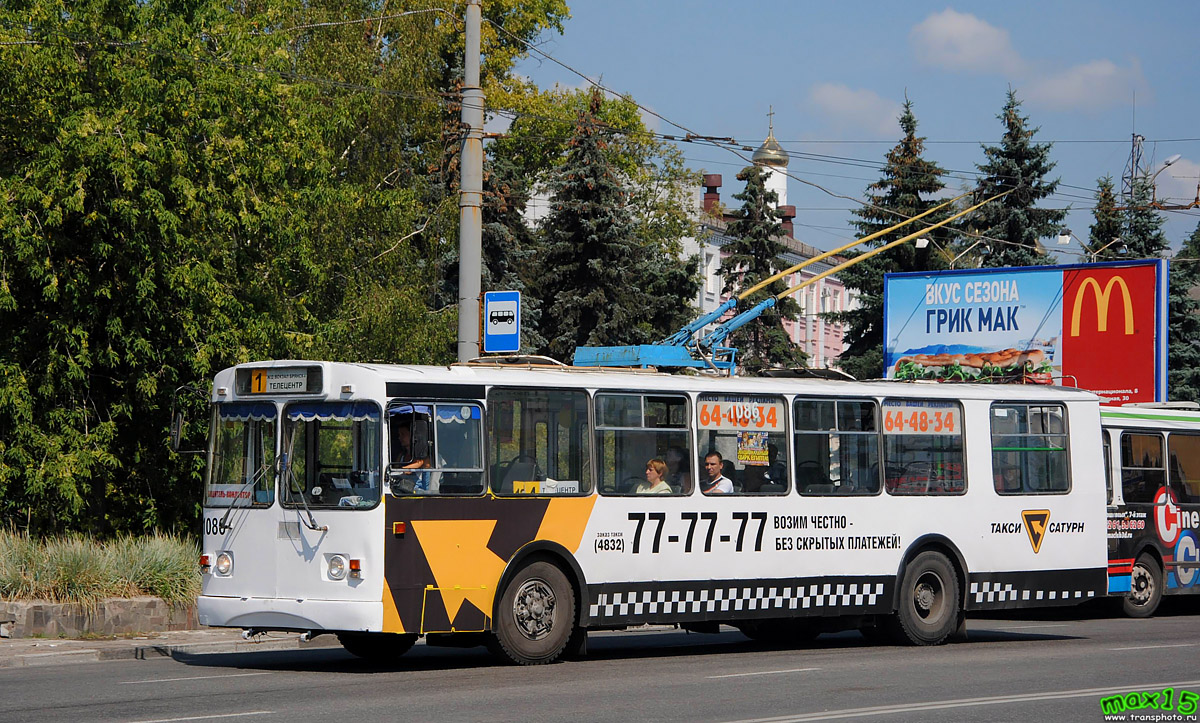 Брянск, ЗиУ-682Г-016 (012) № 1086