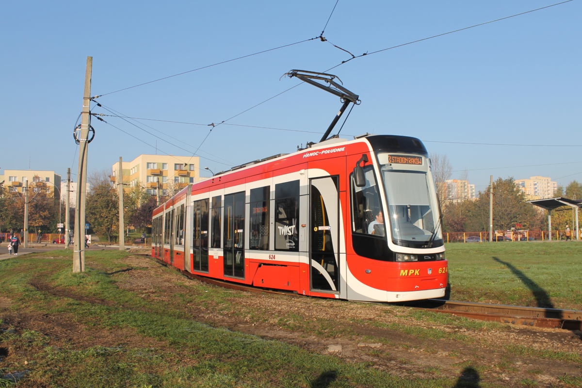 Ченстохова, PESA Twist 2010N № 624