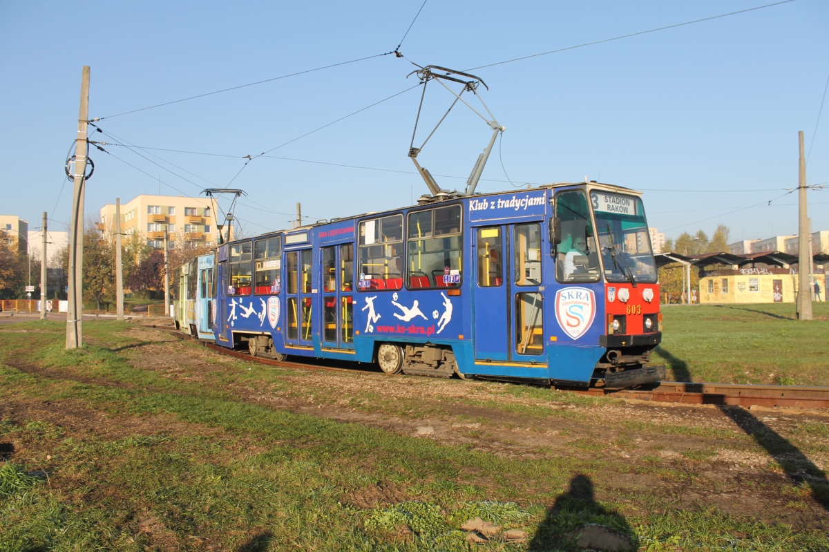 Ченстохова, Konstal 105Na № 603