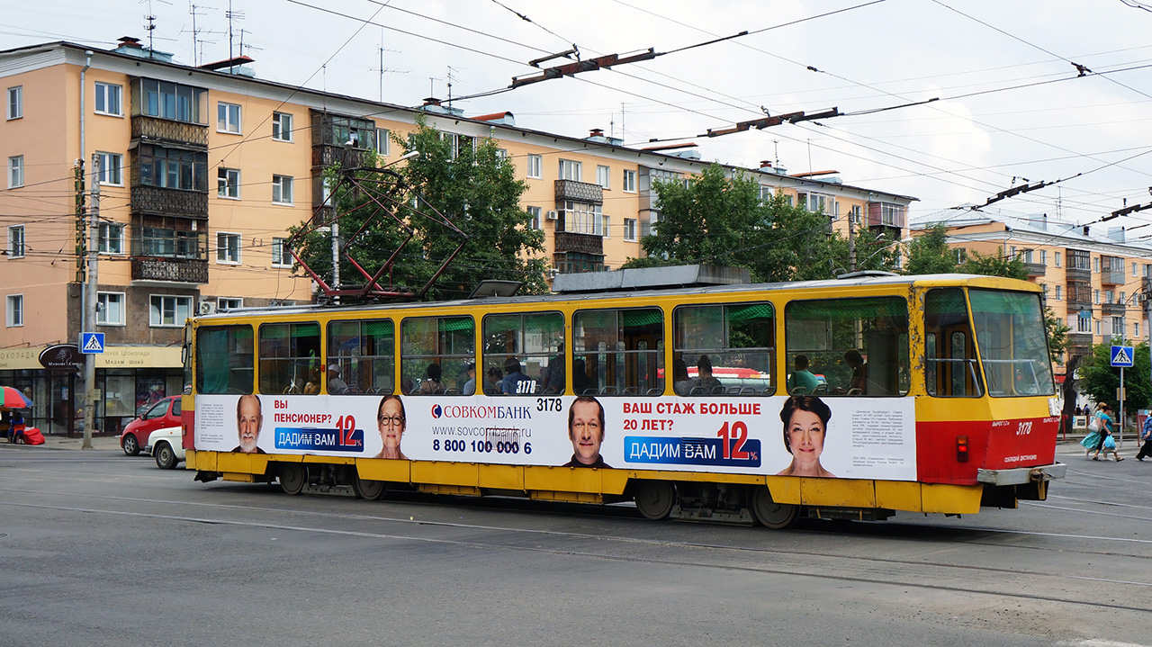 Барнаул, Tatra T6B5SU № 3178