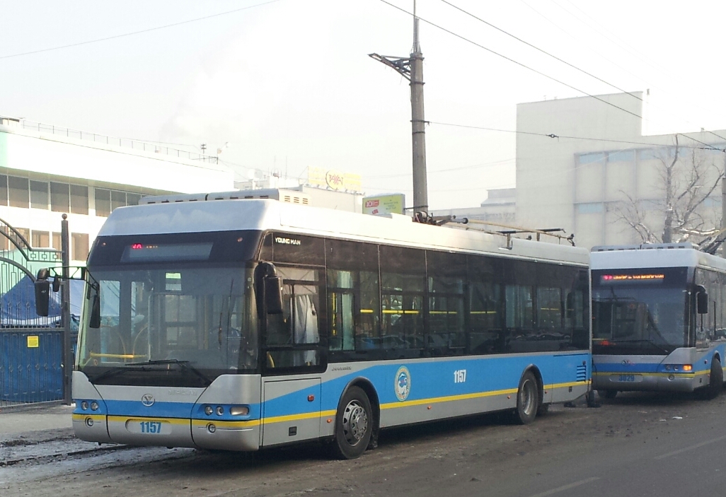 Алматы, YoungMan JNP6120GDZ (Neoplan Kazakhstan) № 1157 Алматы, YoungMan JNP6120GDZ (Neoplan Kazakhstan) № 1157
