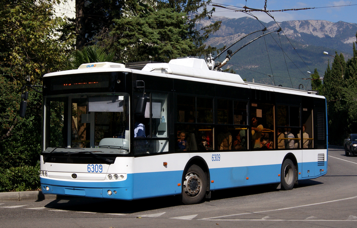 Крымский троллейбус, Богдан Т60111 № 6309