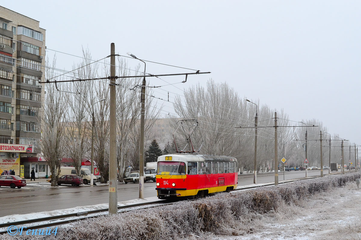 Волжский, Tatra T3SU № 114