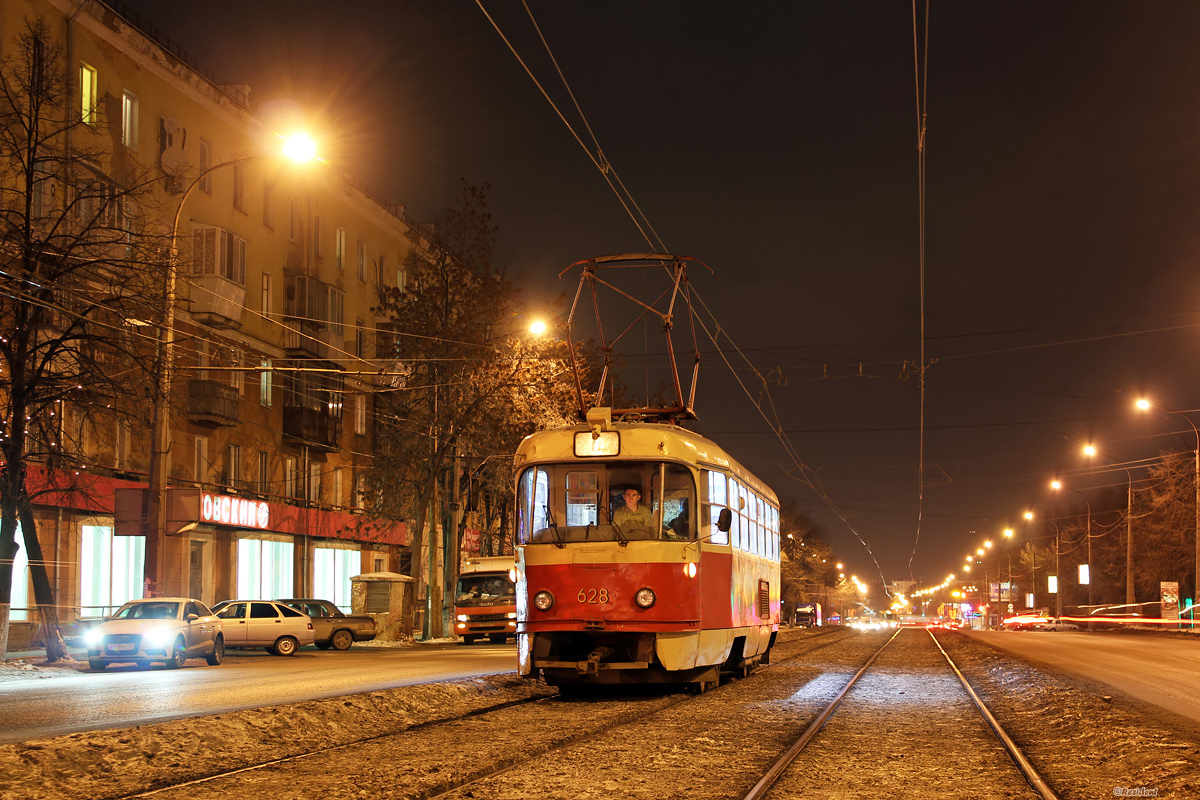 Jekaterinburg, Tatra T3SU (2-door) № 628
