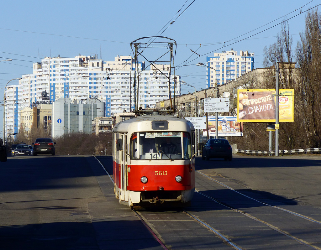 Киев, Tatra T3SU № 5613