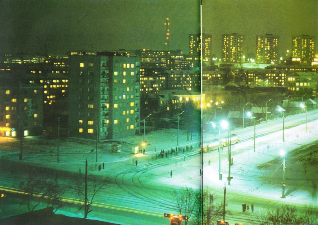 Ijevsk — Electric transit lines; Ijevsk — Old photos
