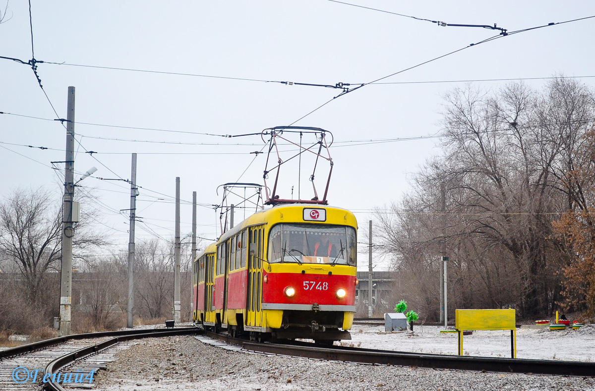 Волгоград, Tatra T3SU № 5748