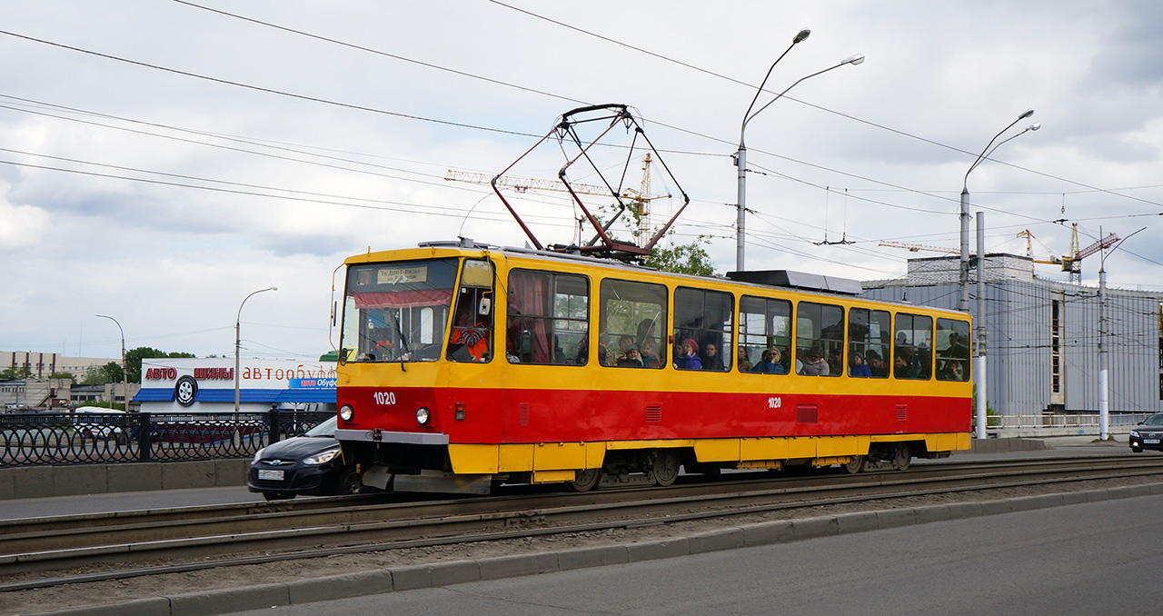 Барнаул, Tatra T6B5SU № 1020