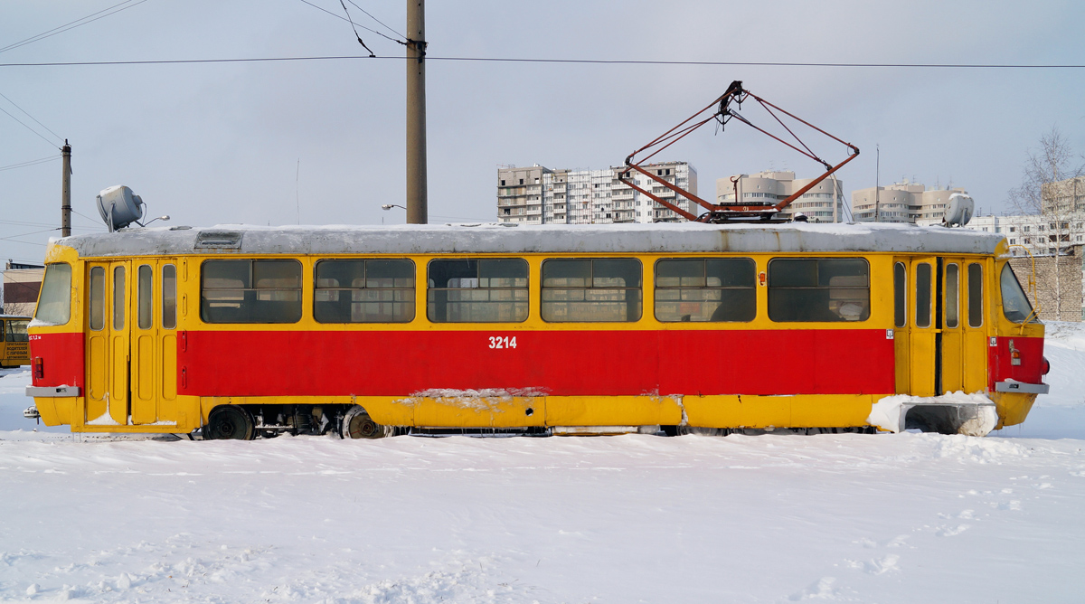 Barnaoul, Tatra T3SU (2-door) N°. 3214