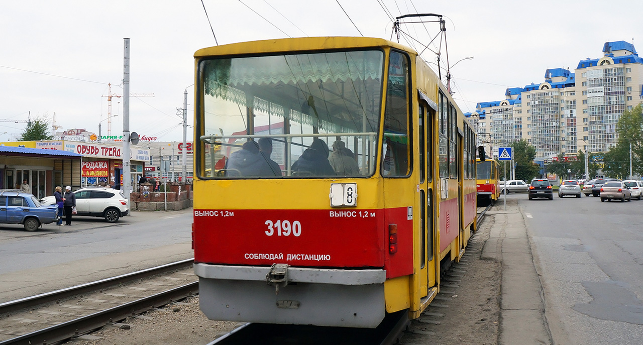 Барнаул, Tatra T6B5SU № 3190
