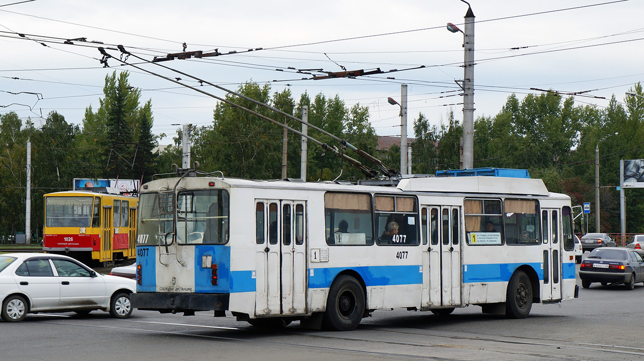 Барнаул, ЗиУ-682 КВР БТРМ № 4077