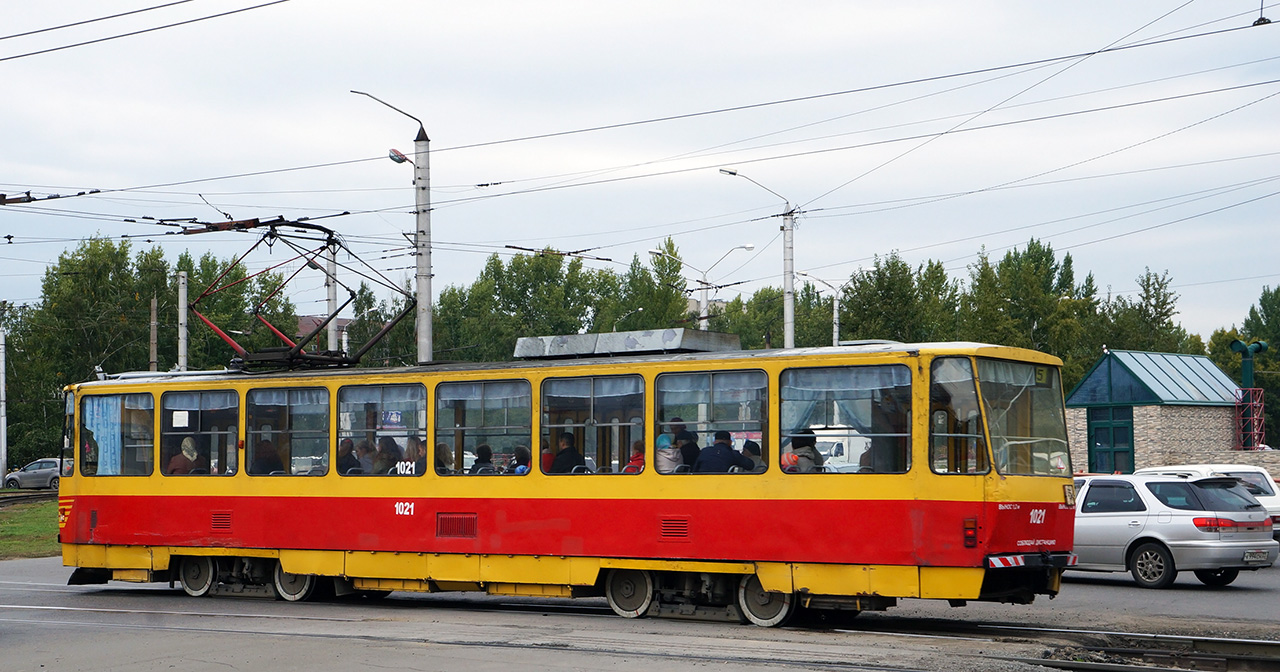 Барнаул, Tatra T6B5SU № 1021 Барнаул, Tatra T6B5SU № 1021