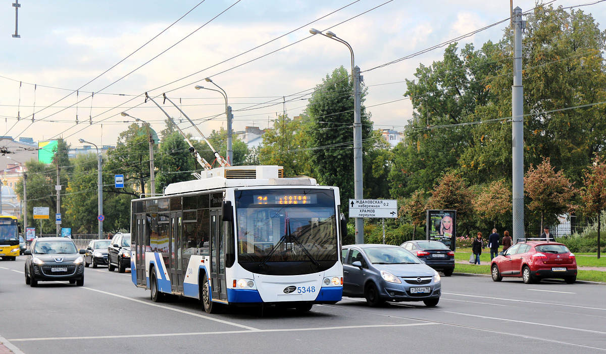 Санкт-Петербург, ВМЗ-5298.01 «Авангард» № 5348