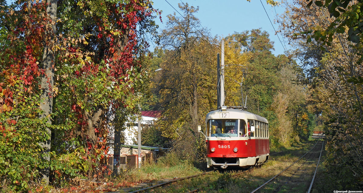 Київ, Tatra T3SU № 5805